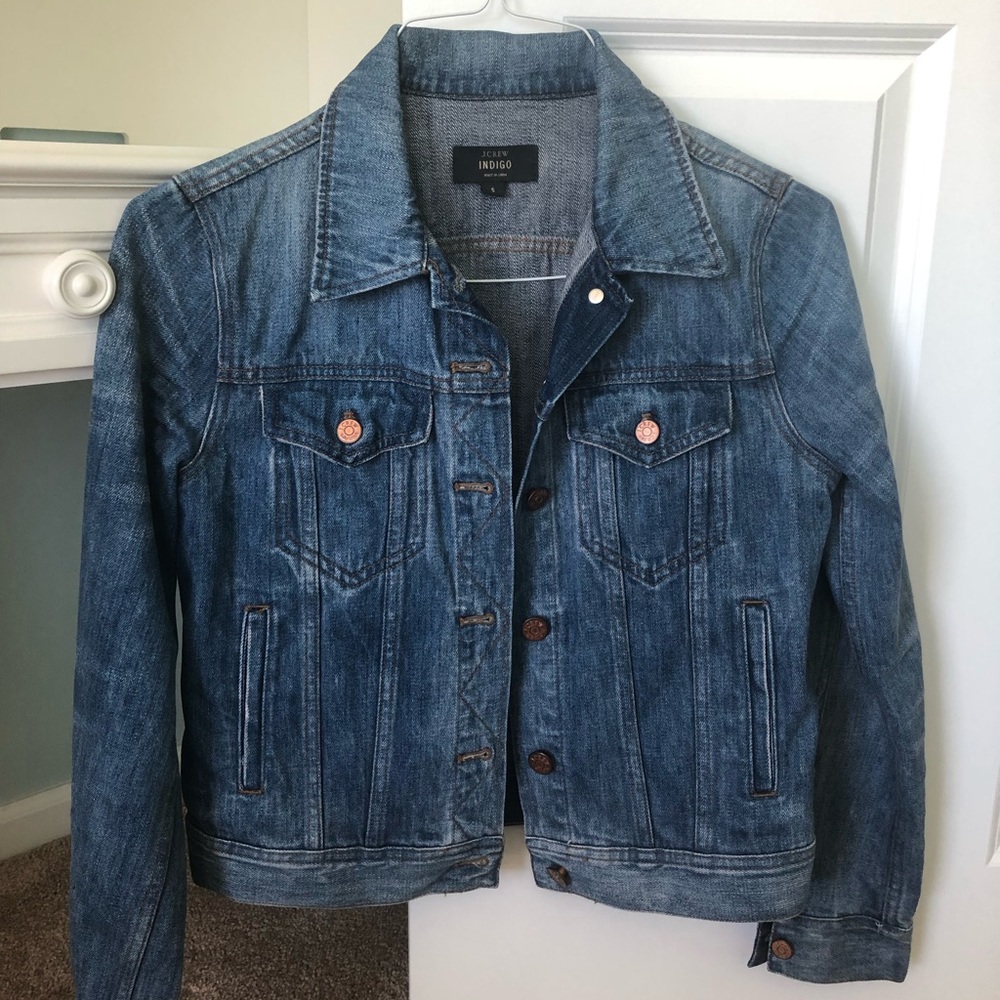 J. Crew Indigo Denim Jacket